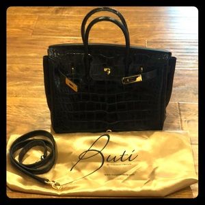 Buti Snakeskin Bag